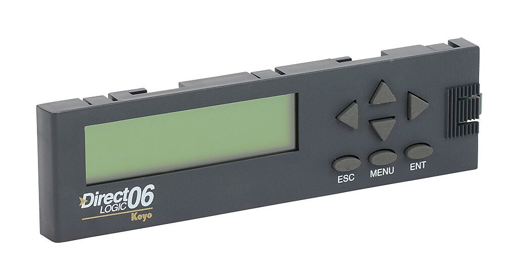 Display Module: 2 lines x 16 characters, for all DL06 PLCs (PN# D0