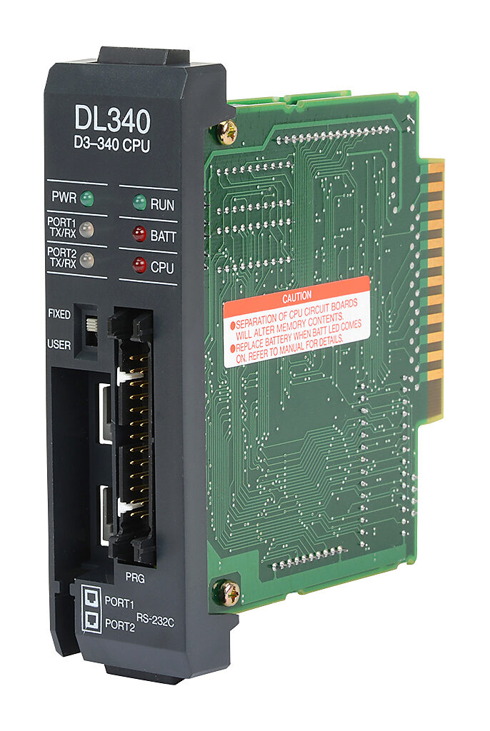DirectLOGIC CPU: 3.7k words ladder memory, DCU/HPP and serial