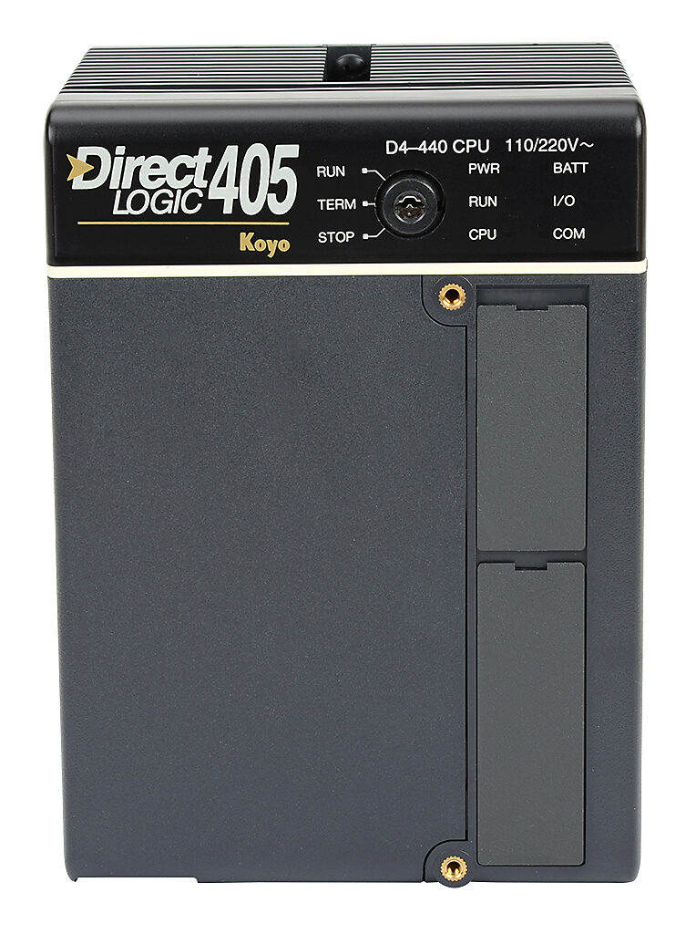 DL405 CPU: serial ports, (programmable logic controller) (PN# D4