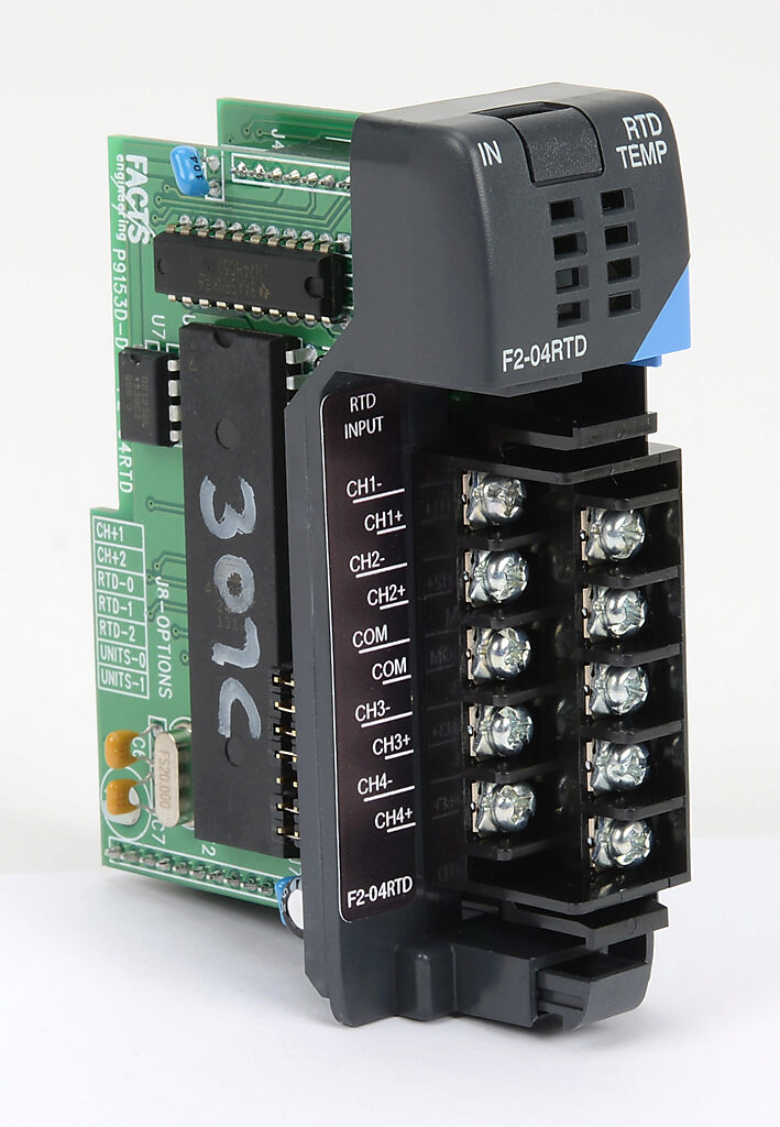 Temperature Input Module: RTD, 4-ch (PN# F2-04RTD) | AutomationDirect