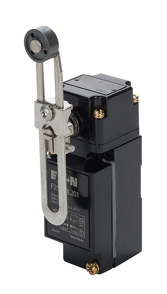 Limit Switch: side rotary adjustable stainless steel lever with