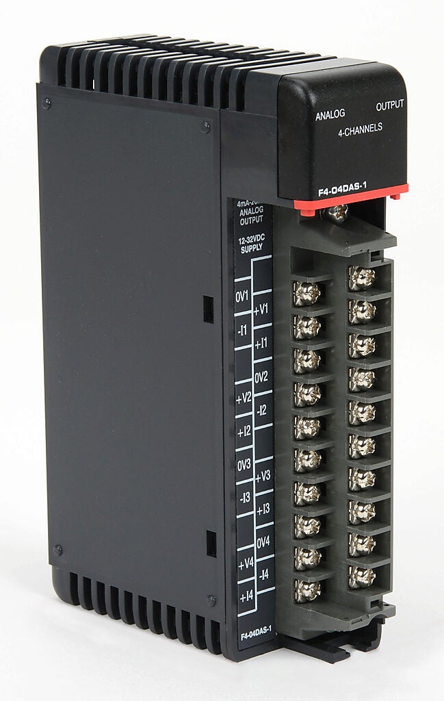 Analog Output Module: 4-ch, current (PN# F4-04DAS-1