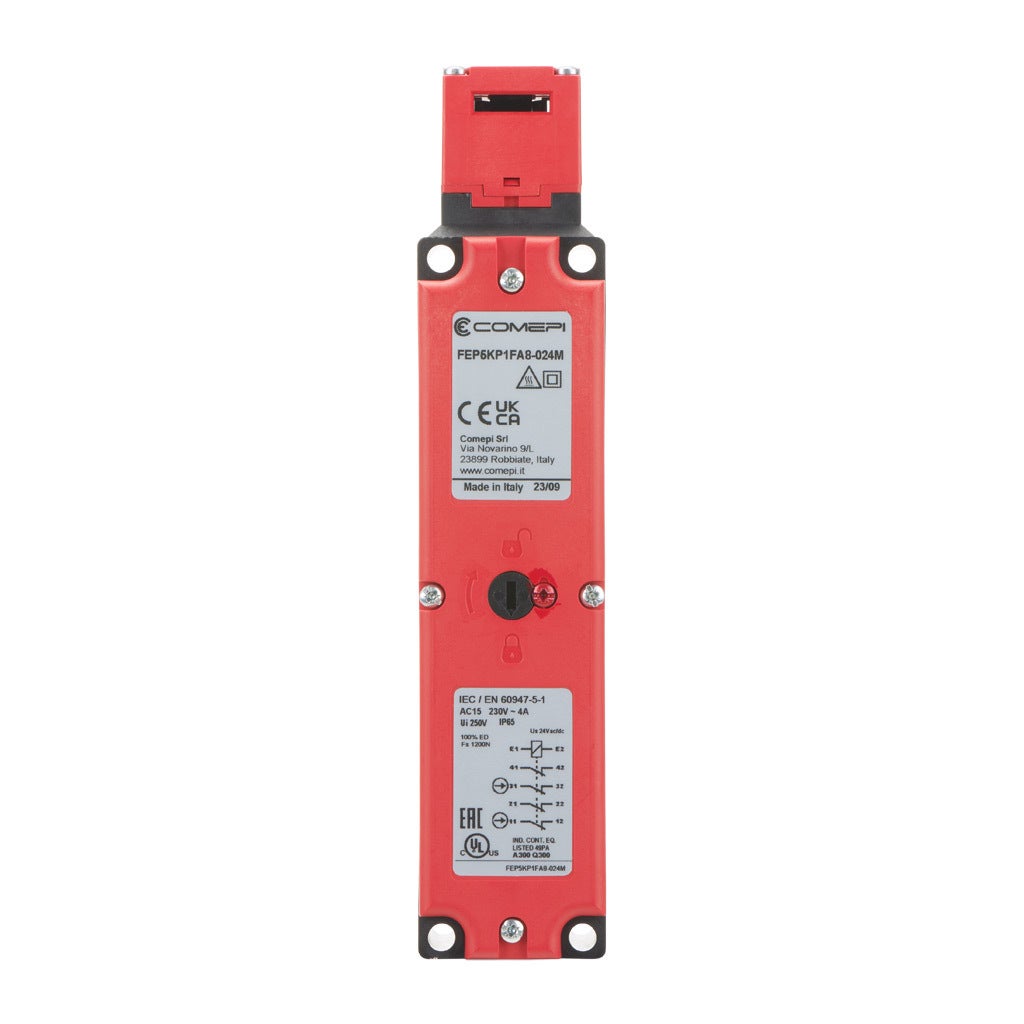 Safety Switch: tongue (key) interlock (PN# FEP5KP1FA8-024M