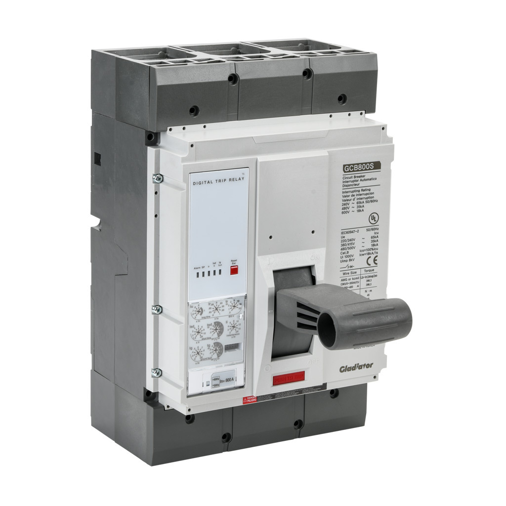 Molded Case Circuit Breaker: 800A, characteristics, 800A frame (PN