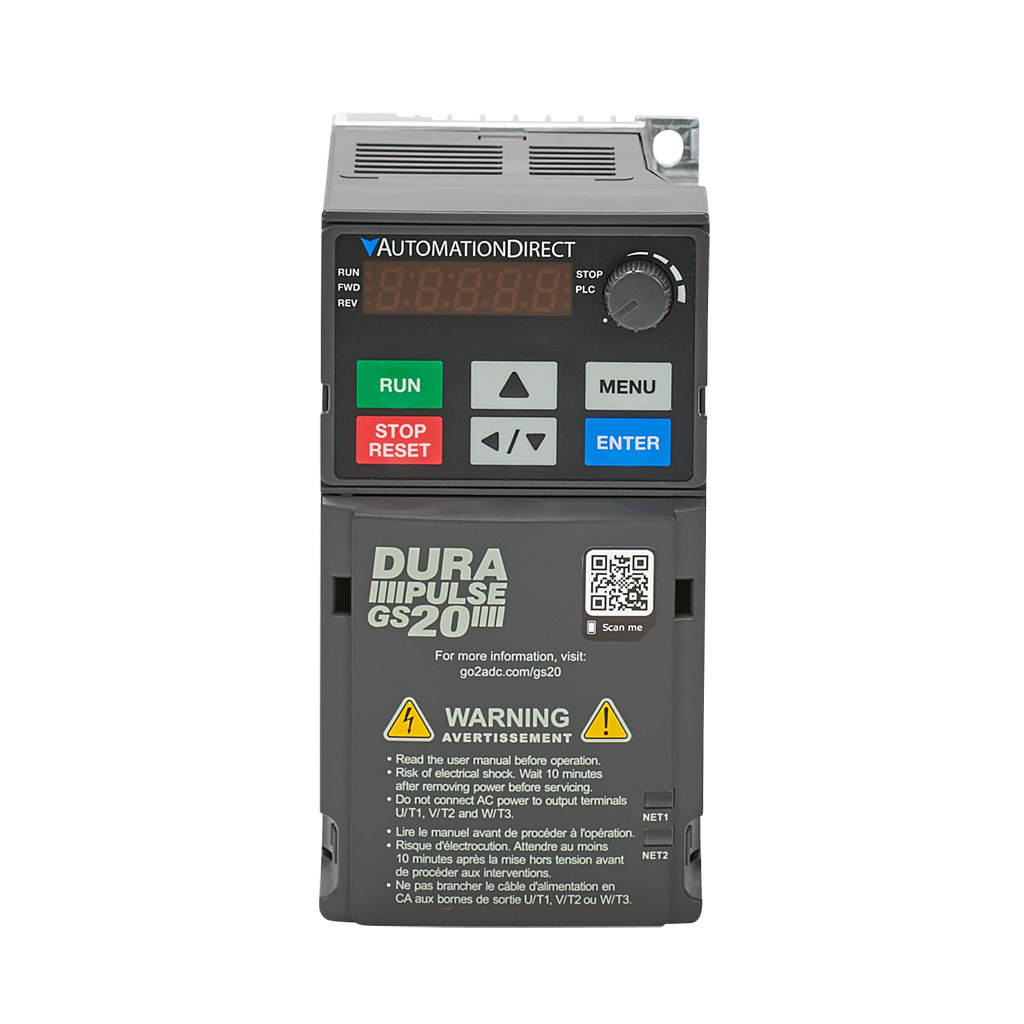 d*2様 pure drive DURApulse AC General Purpose Drive: 120 VAC, 1/4hp with 1-phase
