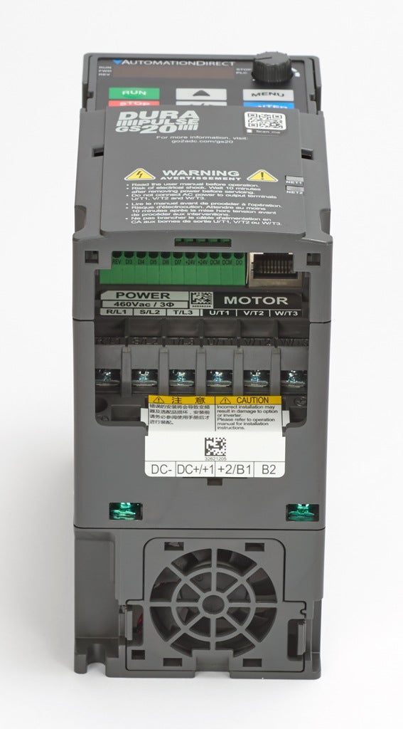 DURApulse AC General Purpose Drive: 460 VAC, 2hp with 3-phase