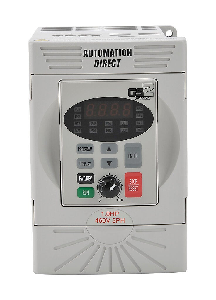 AutomationDirect AC Micro Drive: 460 VAC, 1hp with 3-phase input