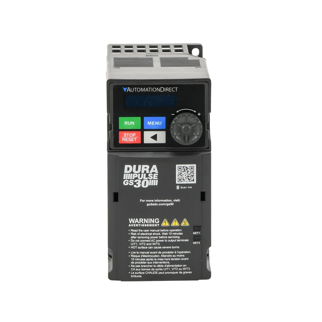 DURApulse AC High-performance Drive: 460 VAC, 2hp with 3-phase