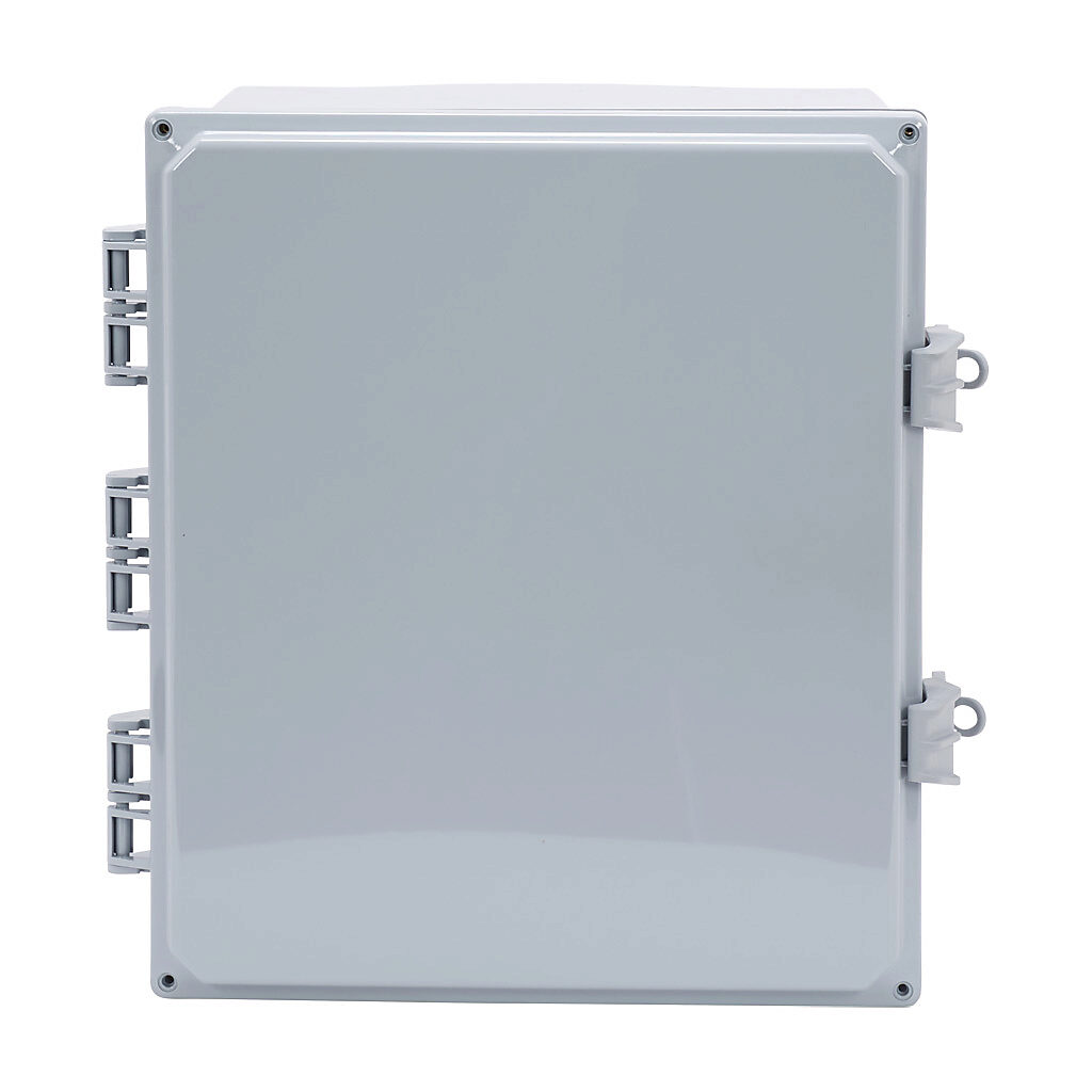 Enclosure: 14 x 12 x 6in, wall mount, polycarbonate (PN