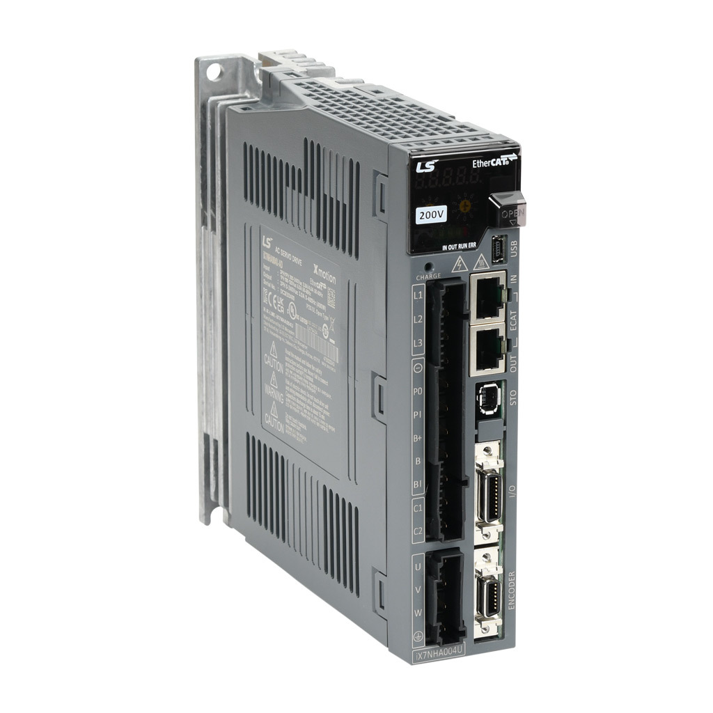Servo Drive: EtherCAT and Modbus TCP, 400W, 110/230 VAC, 1 and 3
