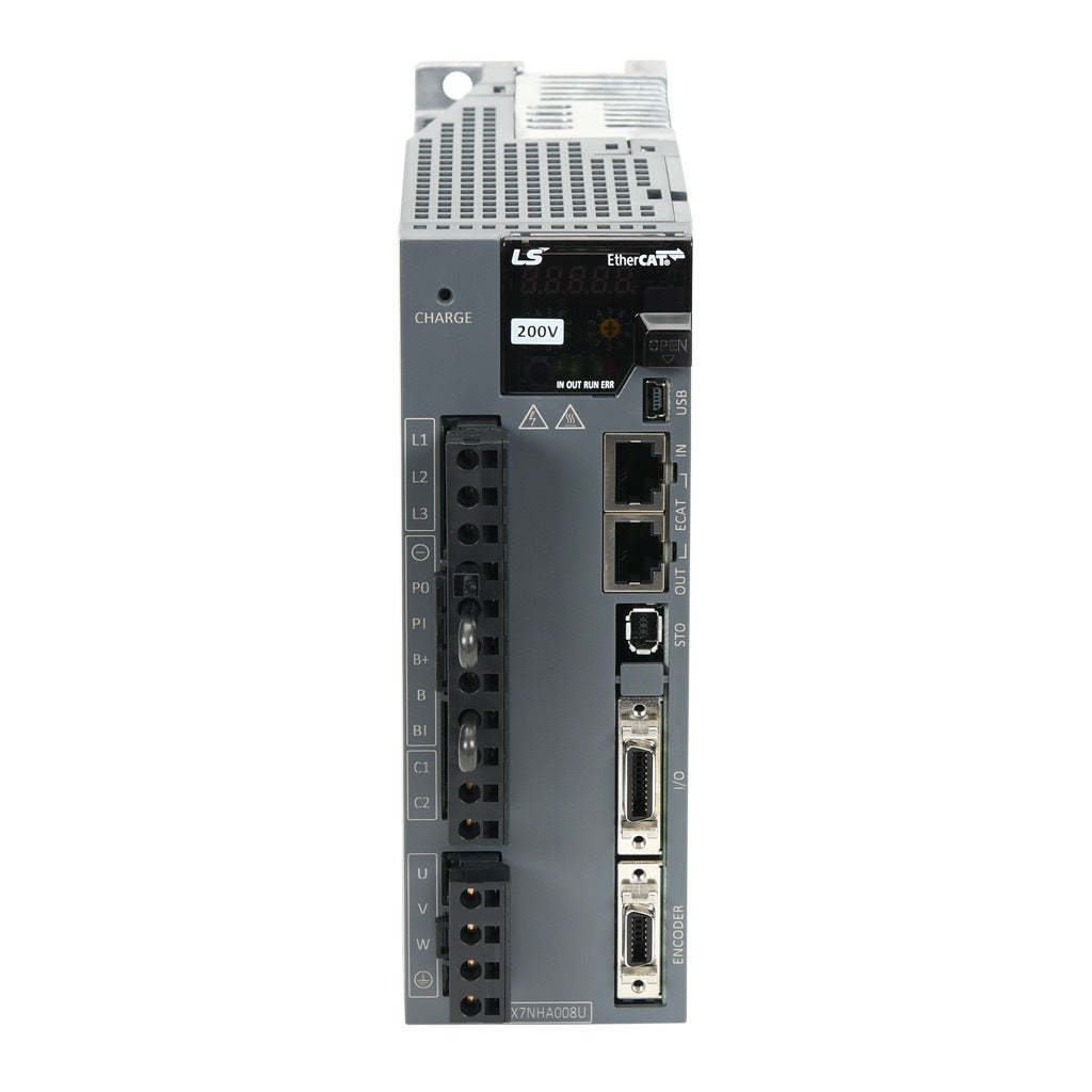 Servo Drive: EtherCAT and Modbus TCP, 750W, 230 VAC, 1 and 3-phase