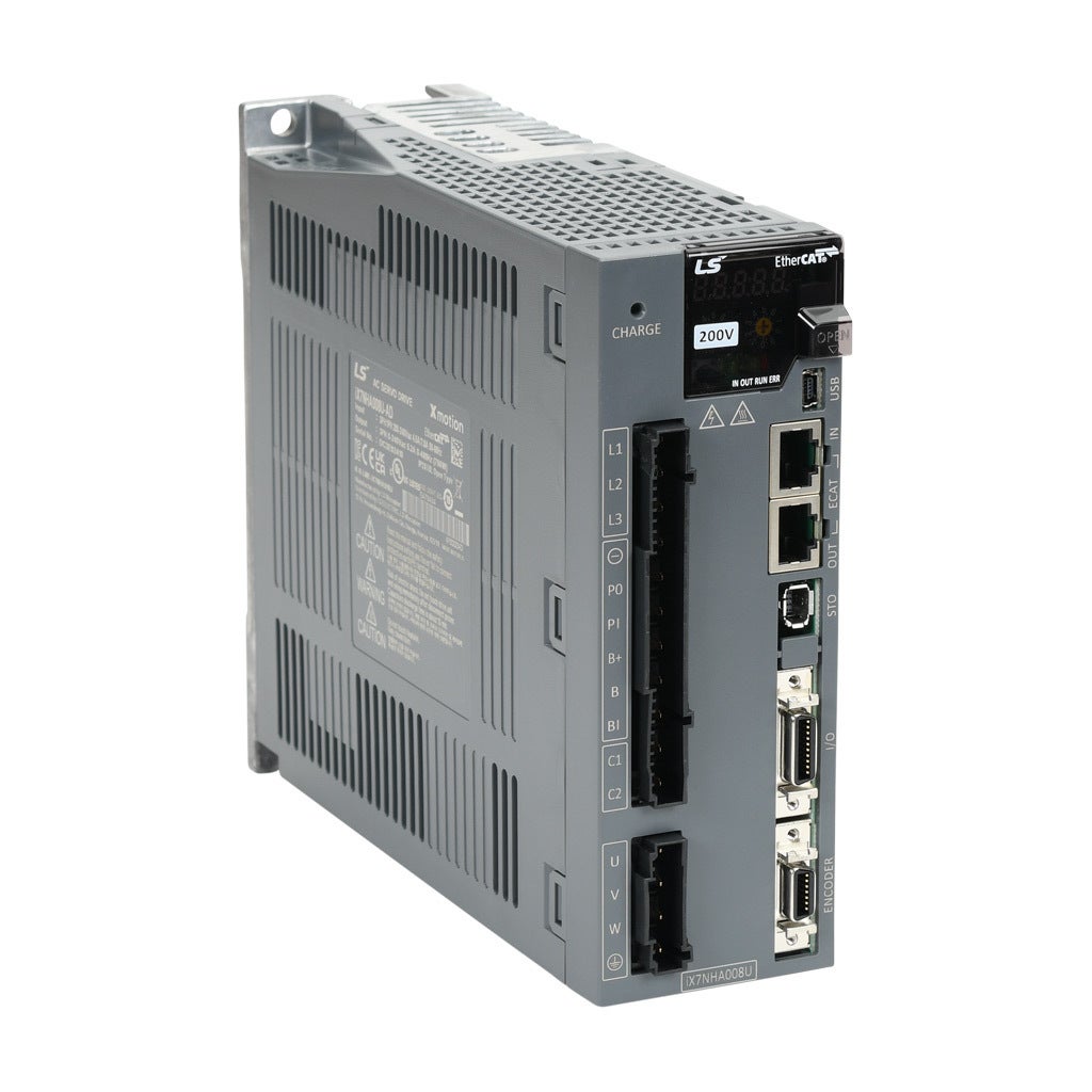 Servo Drive: EtherCAT and Modbus TCP, 750W, 230 VAC, 1 and 3-phase