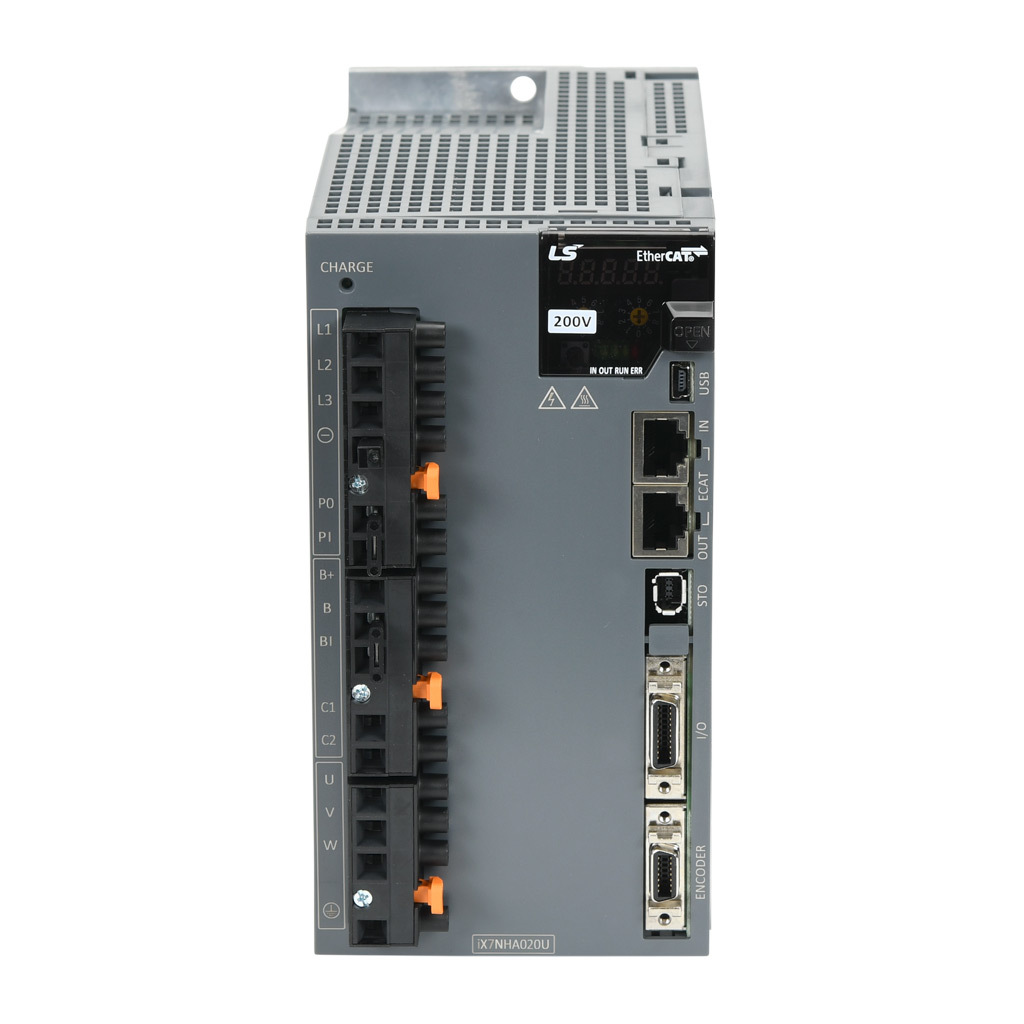 Servo Drive: EtherCAT and Modbus TCP, 2 kW, 230 VAC, 1 and 3-phase