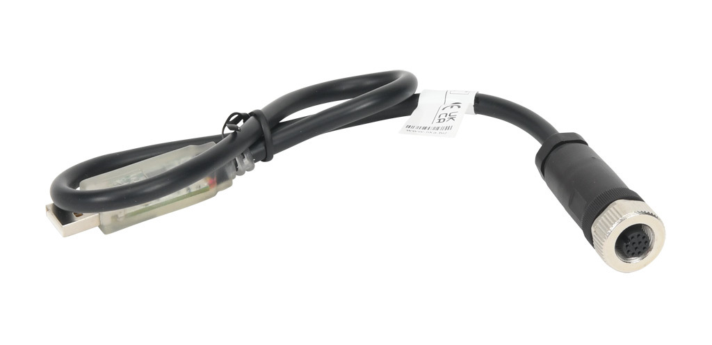 Cable: for Lika Electronic AQ58 and AQ59 series encoders, 1.6ft