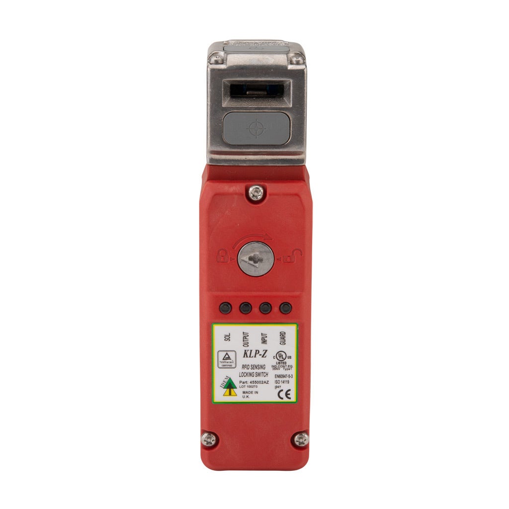 Safety Switch: tongue (key) interlock uniquely coded RFID (PN# KLP