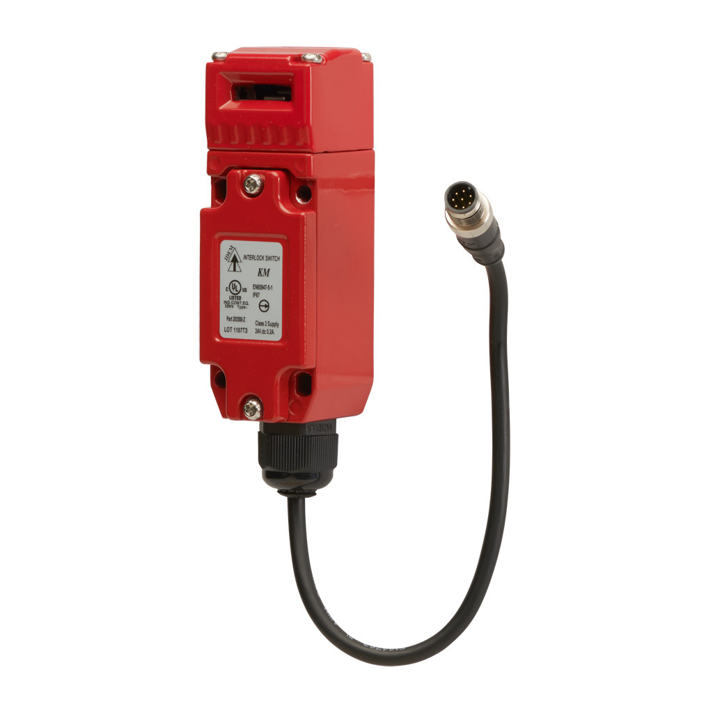 IDEM Z-Range Safety Switch: tongue (key) interlock (PN# KM-203300