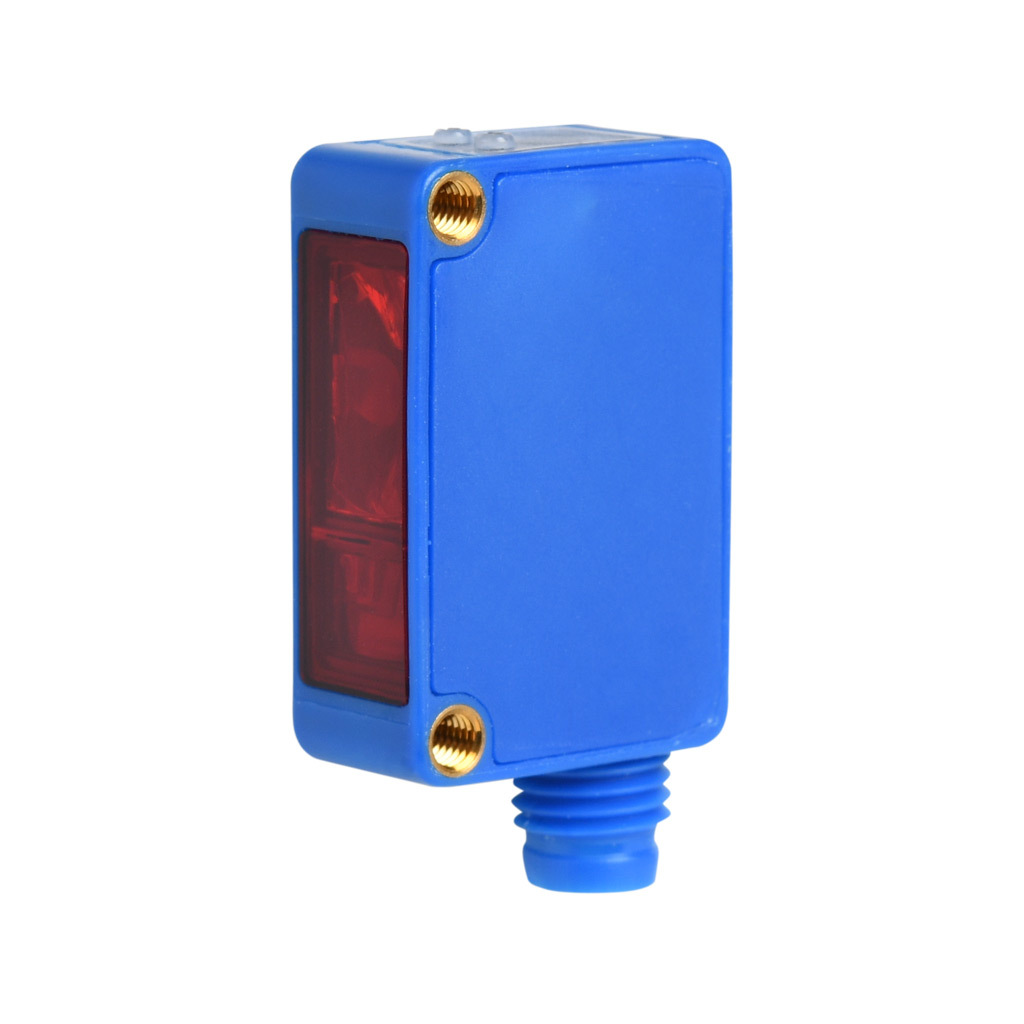 Rectangular photo sensor: 25m range, through-beam emitter (PN# LLR