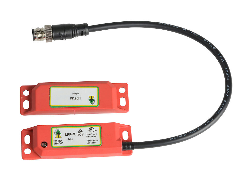 Safety Switch Set: non-contact master coded RFID (PN# LPF-M-404104