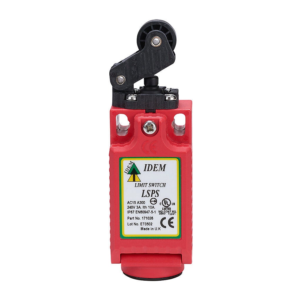 スイッチ保護SBD付き★14歳以上電動ガン★ライターナノLP Safety Limit Switch: hinge lever with polyester roller (PN# LSPS