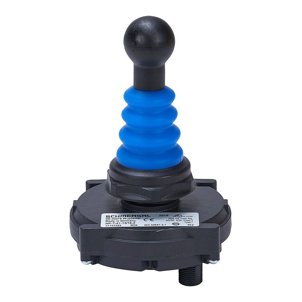 Selector Switch: momentary, 22mm, 4-pos, joystick operator (PN# NK