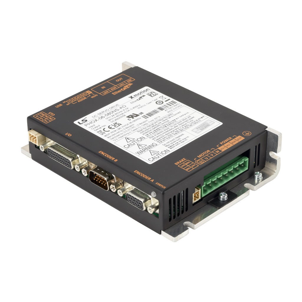 Servo Drive: EtherCAT, 300W, 24-80 VDC (PN# PHOX-06-080NS-AD