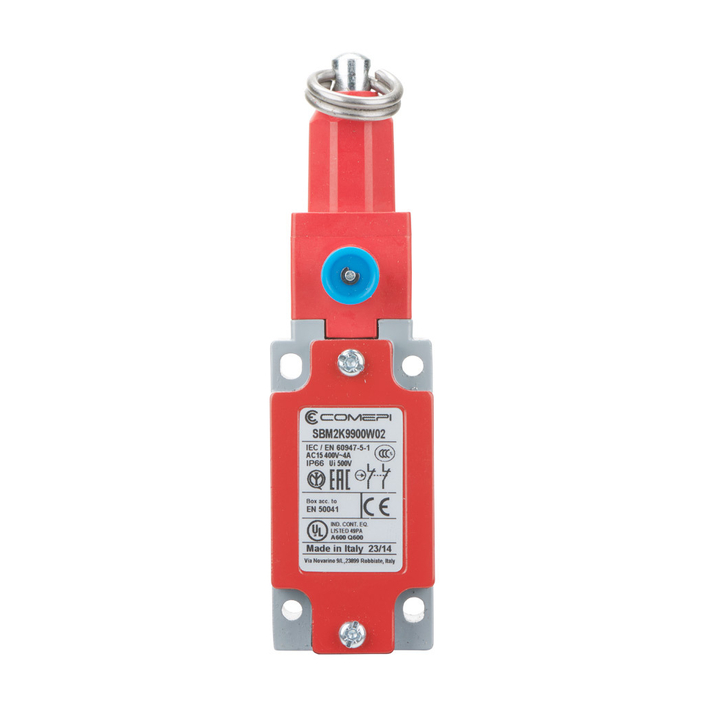 Safety Switch: cable-pull interlock, 25m maximum pull cable length