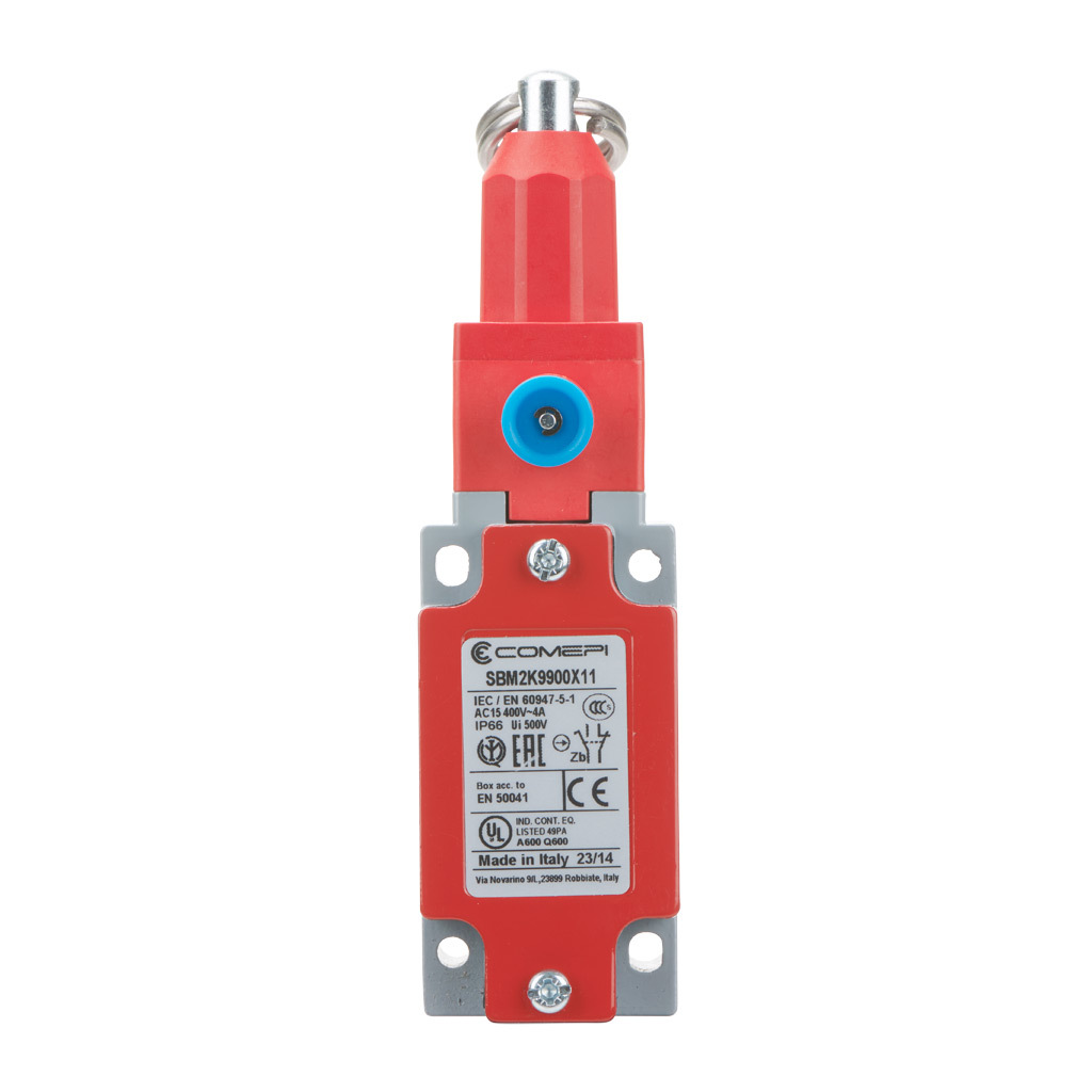 Safety Switch: cable-pull interlock, 25m maximum pull cable length