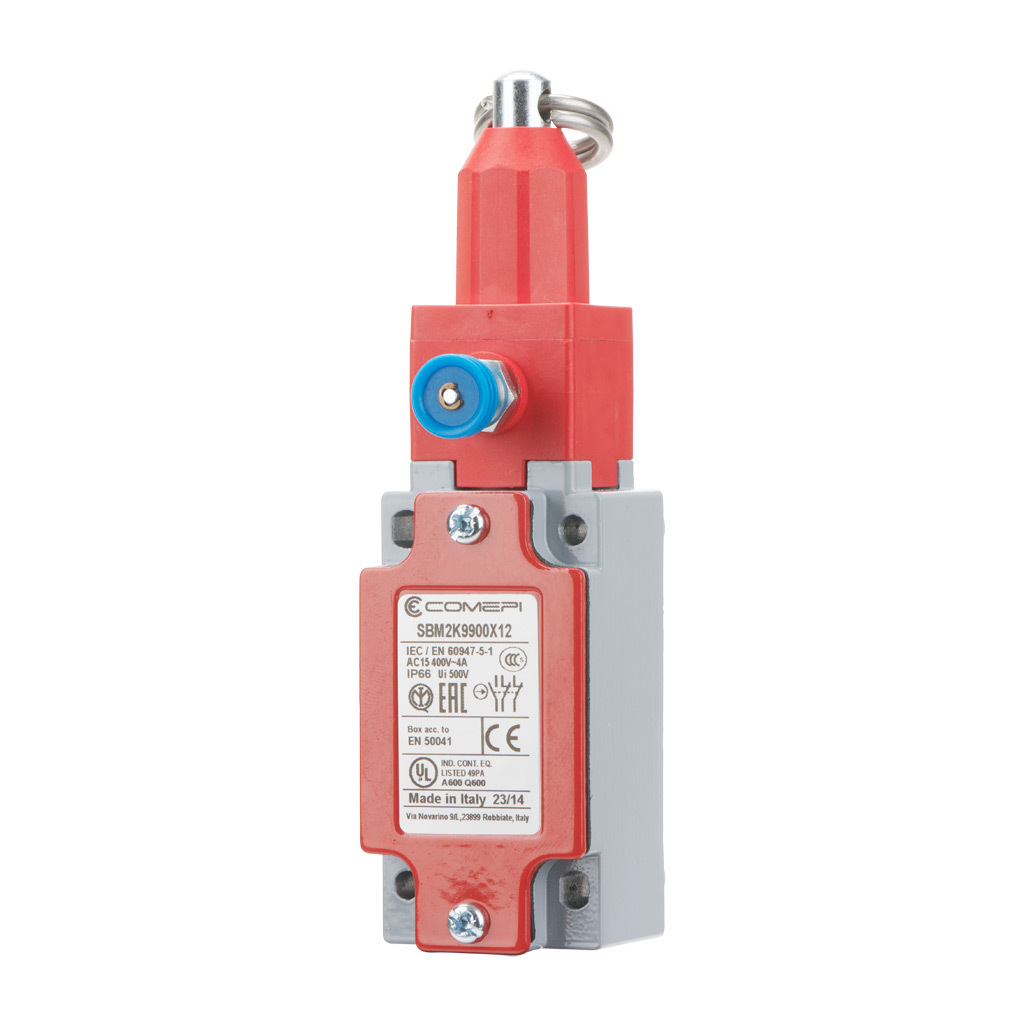 Safety Switch: cable-pull interlock, 25m maximum pull cable length