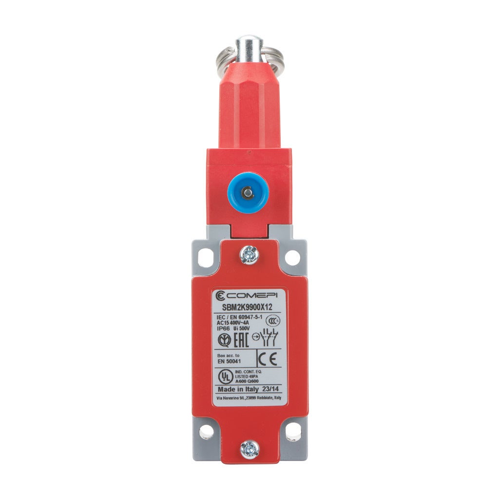 Safety Switch: cable-pull interlock, 25m maximum pull cable length