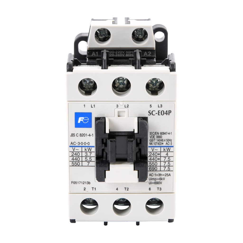 IEC Contactor: 18A, 240 VAC (60Hz)/220 VAC (50Hz) coil voltage (PN