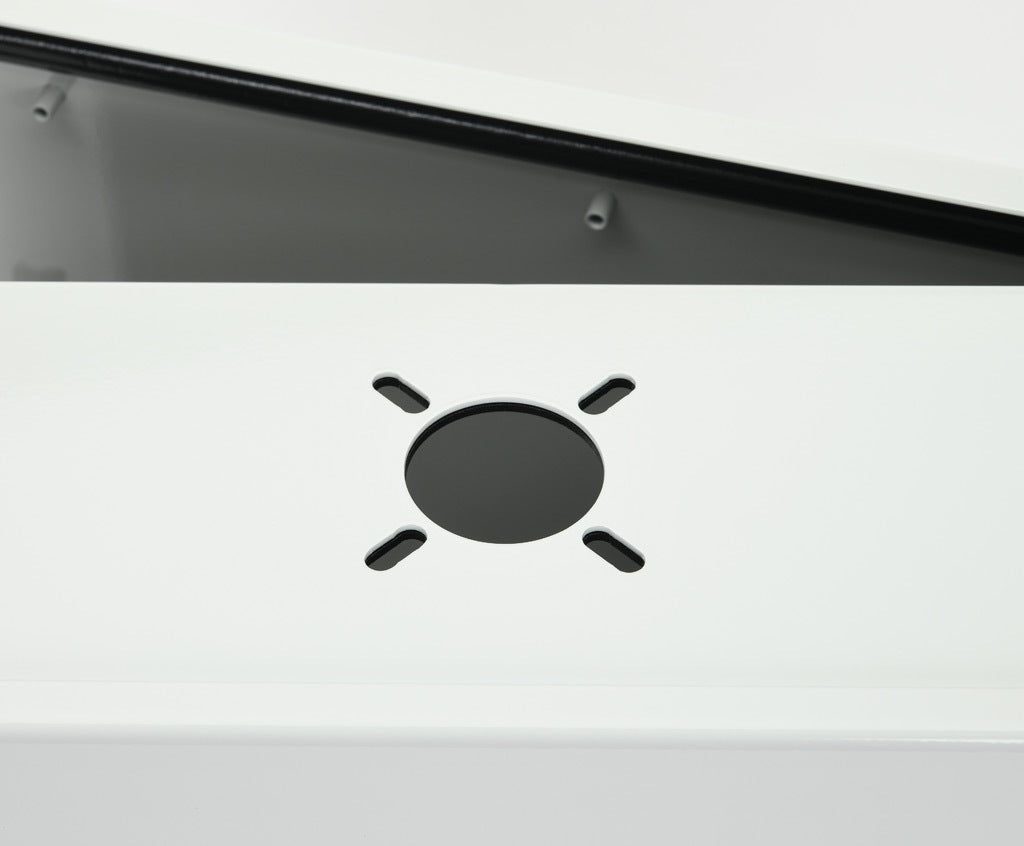 HMI Enclosure: 20 x 24 x 6in, suspension or pedestal mount, carbon