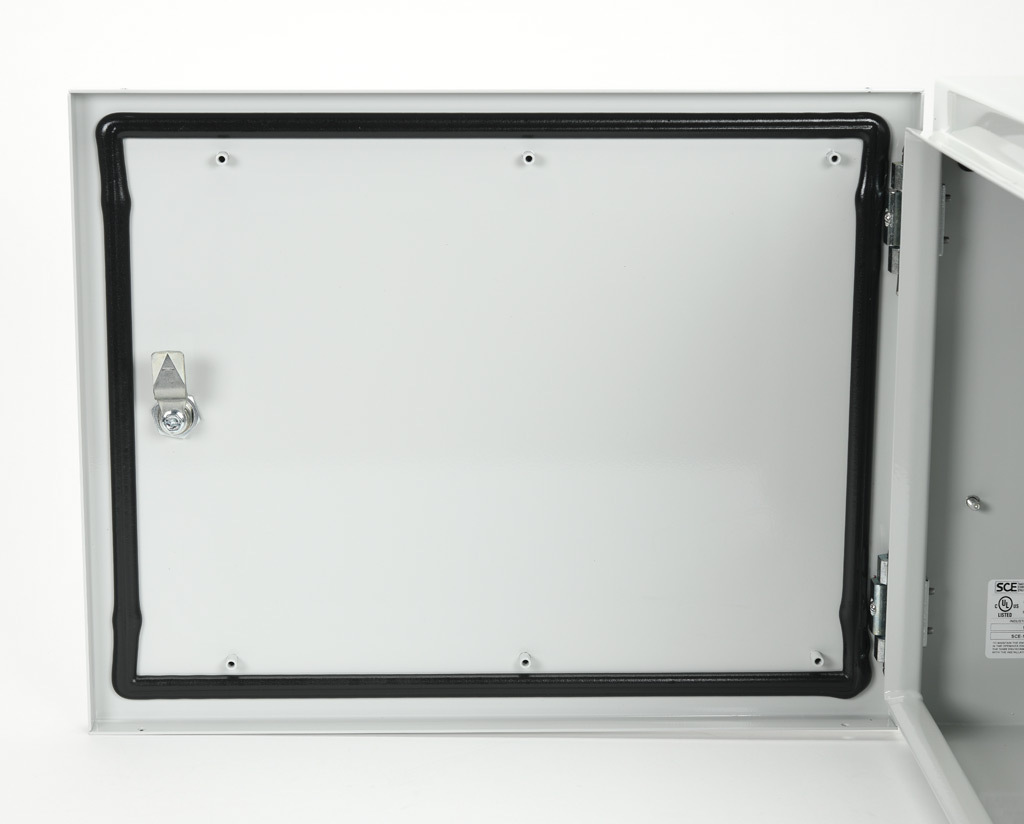 HMI Enclosure: 20 x 24 x 6in, suspension or pedestal mount, carbon