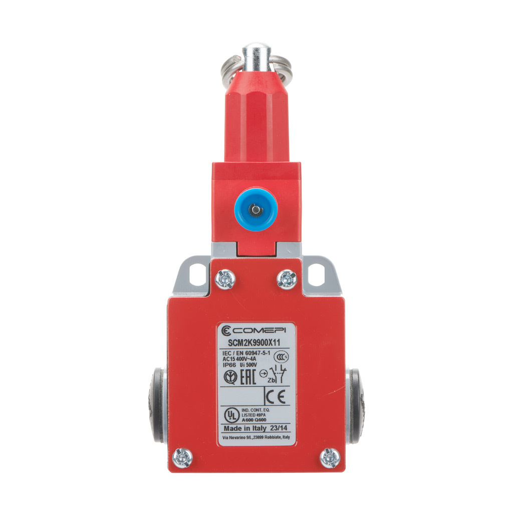 Safety Switch: cable-pull interlock, 25m maximum pull cable length