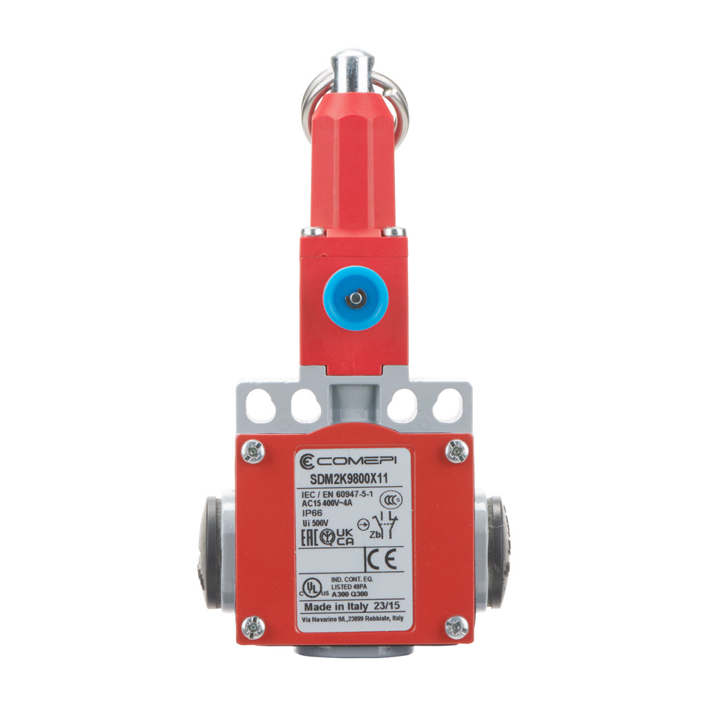 Safety Switch: cable-pull interlock, 15m maximum pull cable length
