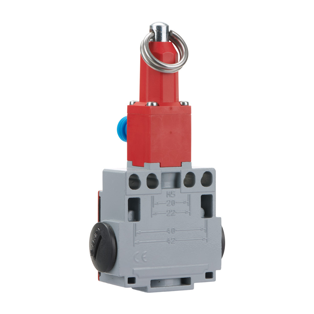 Safety Switch: cable-pull interlock, 15m maximum pull cable length