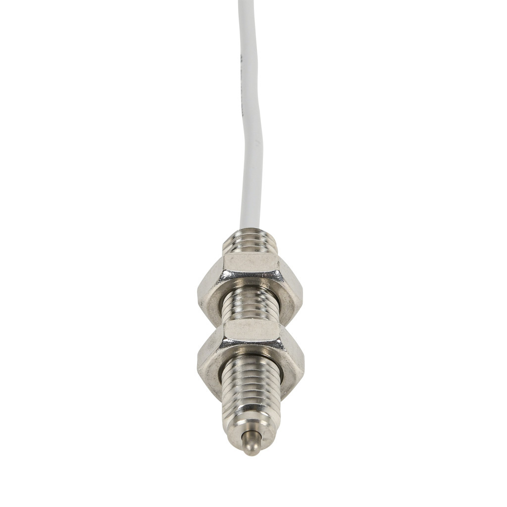 Spring Plunger Limit Switch: 8mm diameter, 2.5mm plunger (PN