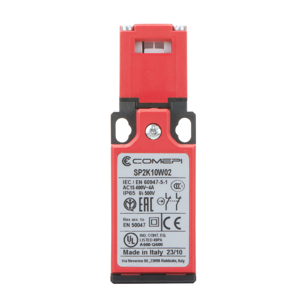 Safety Switch: tongue (key) interlock (PN# SP2K10W02