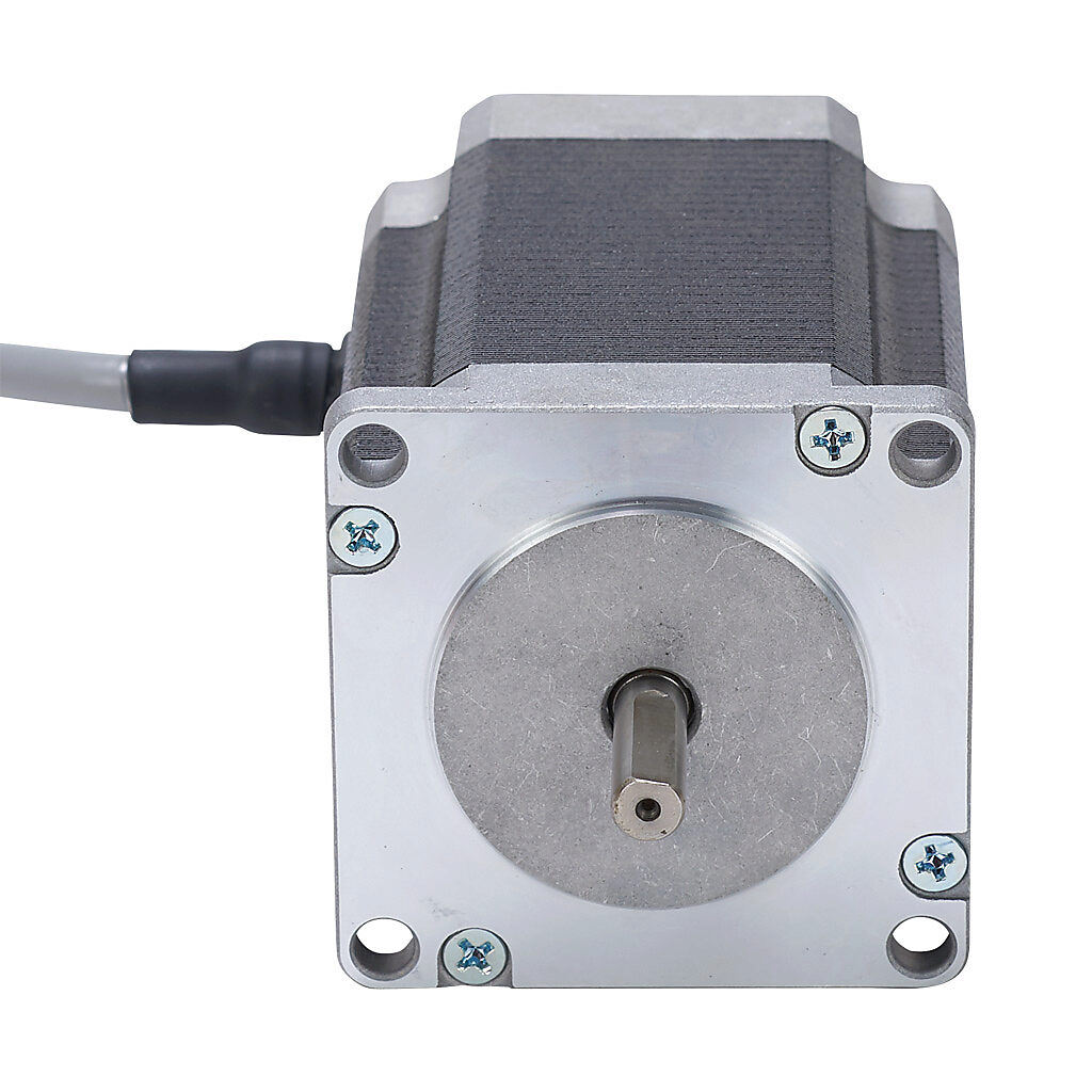 Stepper Motor: NEMA 23 frame, single shaft, 227 oz-in holding