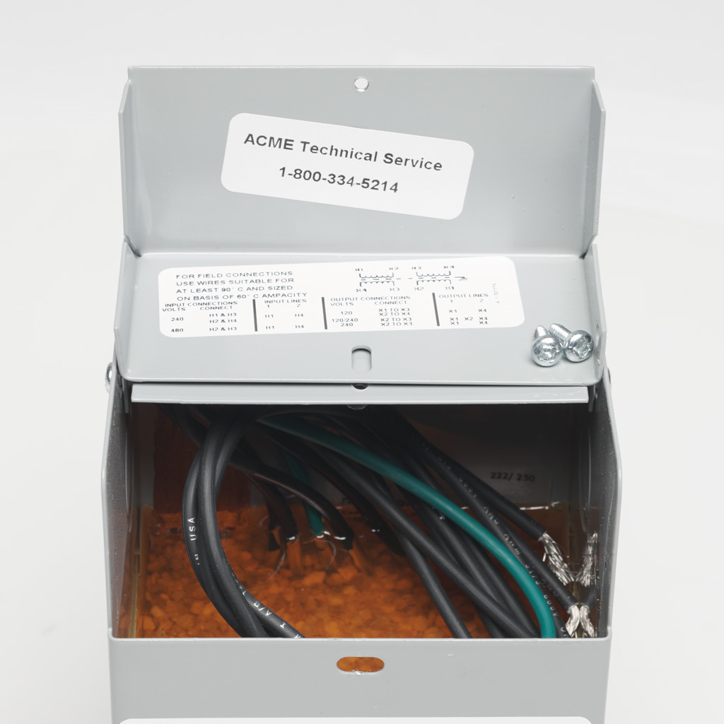 General Purpose Transformer: encapsulated core, 250 VA (PN