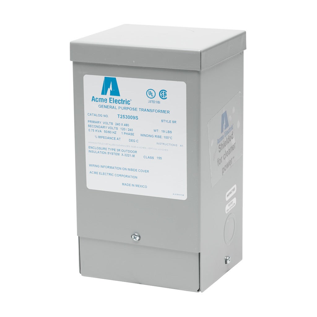 General Purpose Transformer: encapsulated core, 750 VA (PN