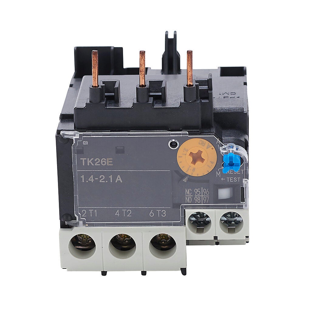 Thermal Overload Relay: 1.4-2.1A adjustable, for SC-E02x, SC-E03x