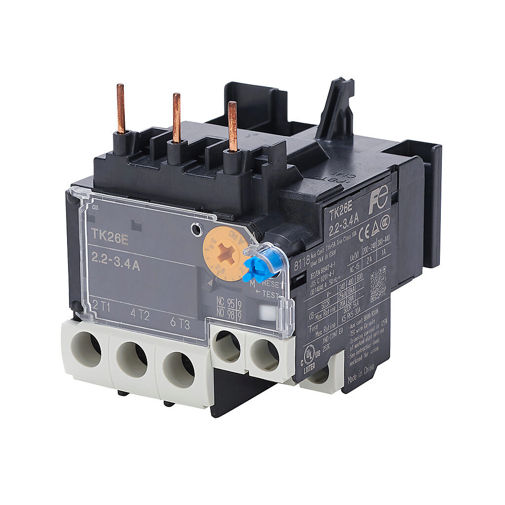 Thermal Overload Relay: 2.2-3.4A adjustable, for SC-E02x, SC-E03x