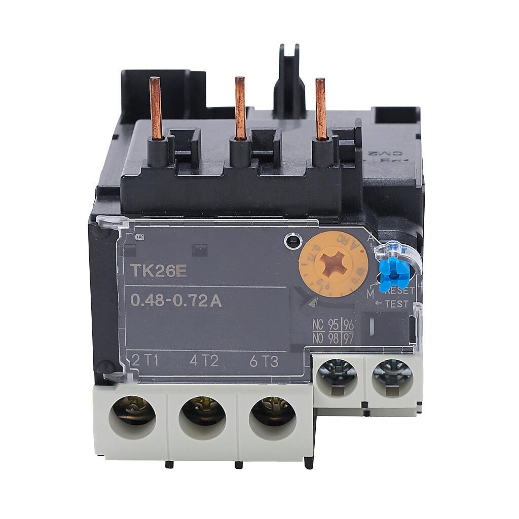 Thermal Overload Relay: 0.48-0.72A adjustable, for SC-E02x, SC