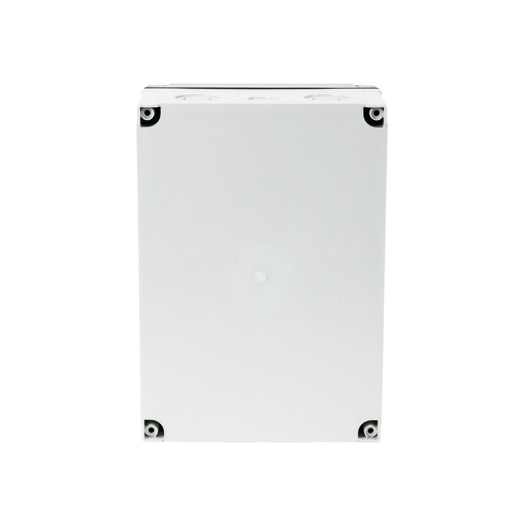 Enclosure: 255 x 180 x 125mm, polycarbonate (PN# ULPCM200125XT