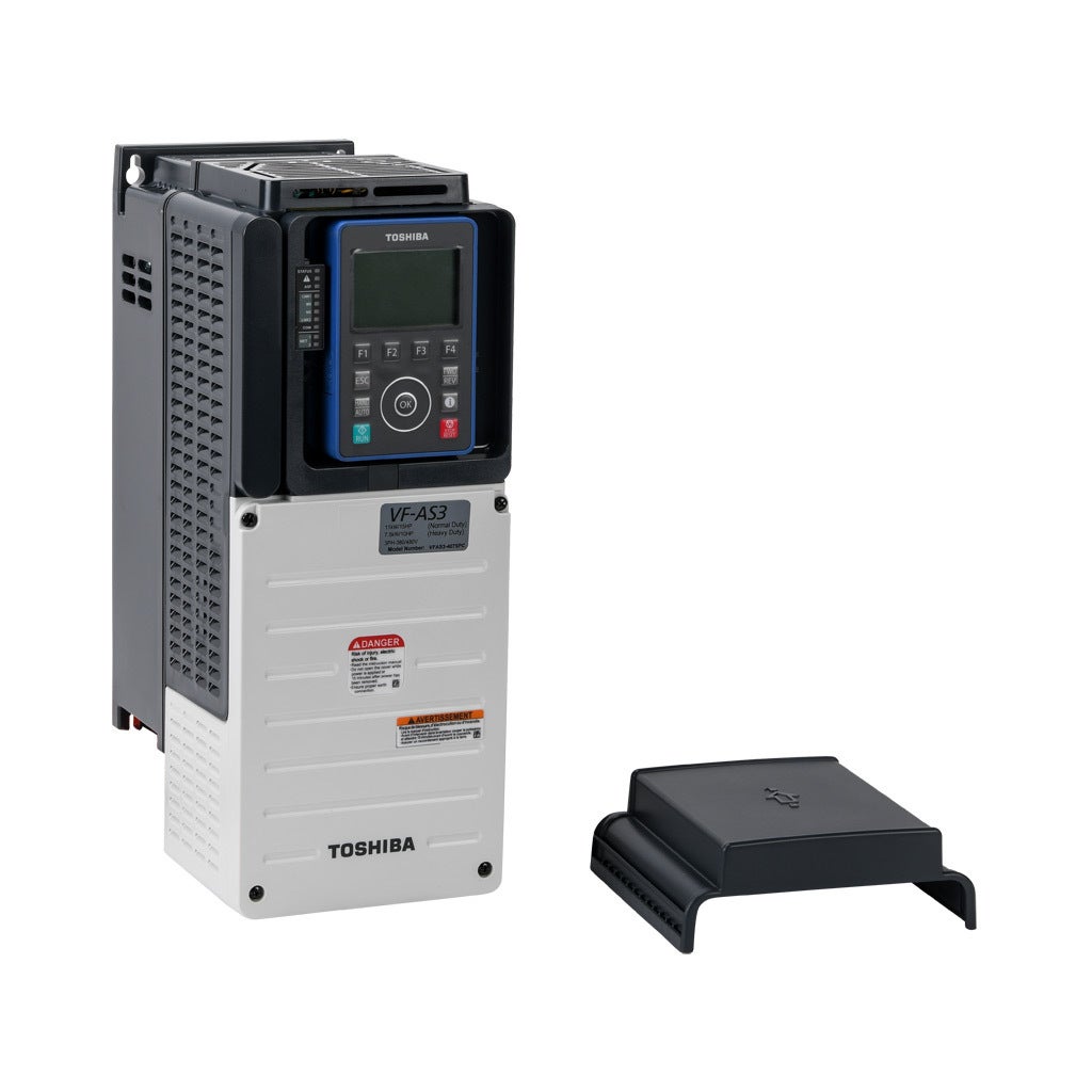 Toshiba AC High-performance Drive: 460 VAC, 10hp with 3-phase