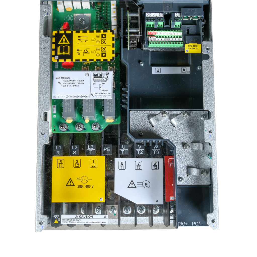 Toshiba AC High-performance Drive: 460 VAC, 150hp with 3-phase