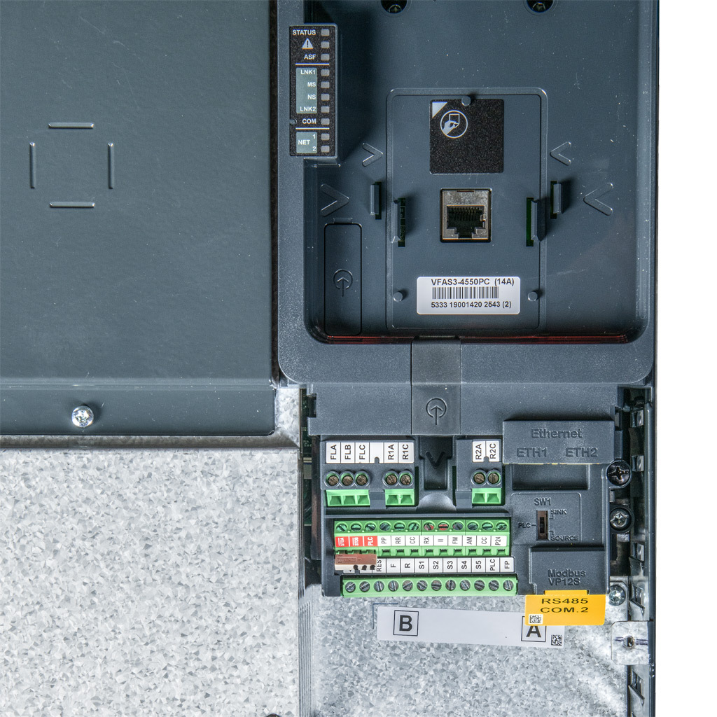 Toshiba AC High-performance Drive: 460 VAC, 75hp with 3-phase