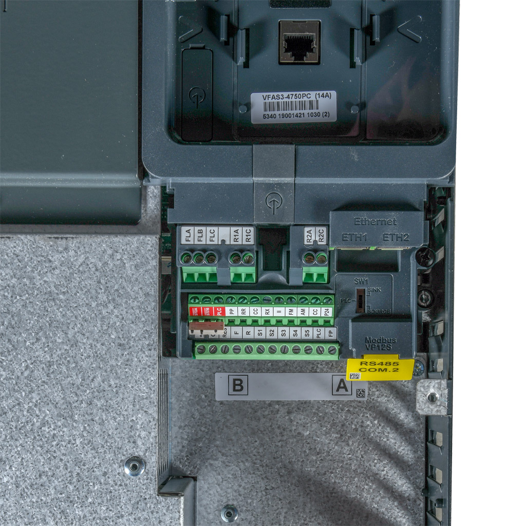 Toshiba AC High-performance Drive: 460 VAC, 100hp with 3-phase