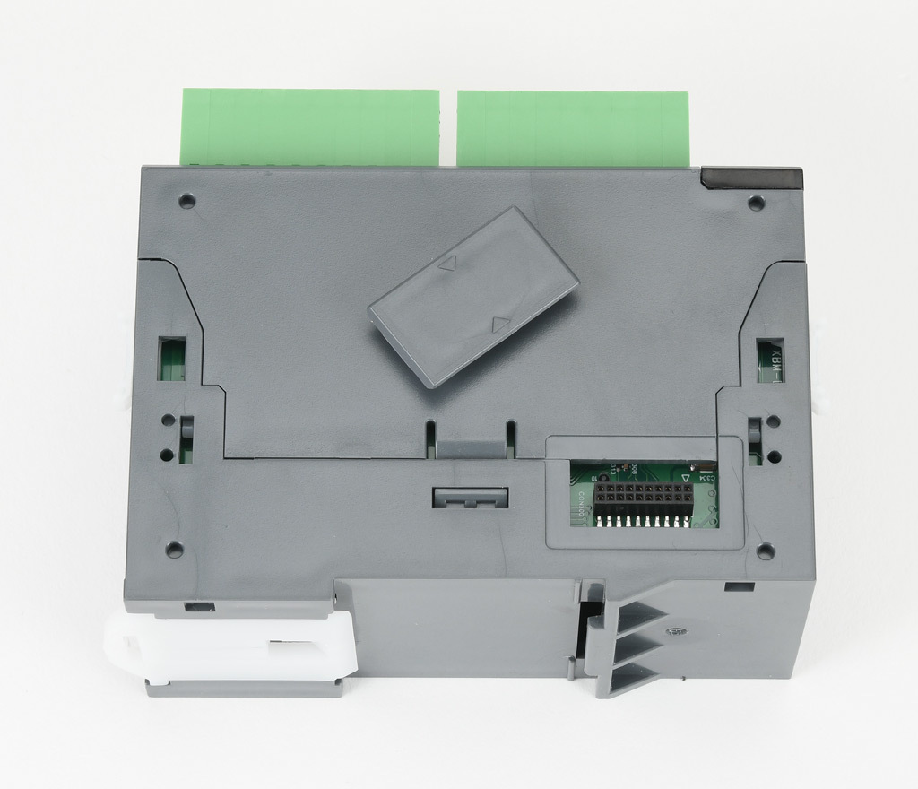 LS Electric XGB PLC: 8-pt in, 8-pt out, Ethernet, serial and USB B