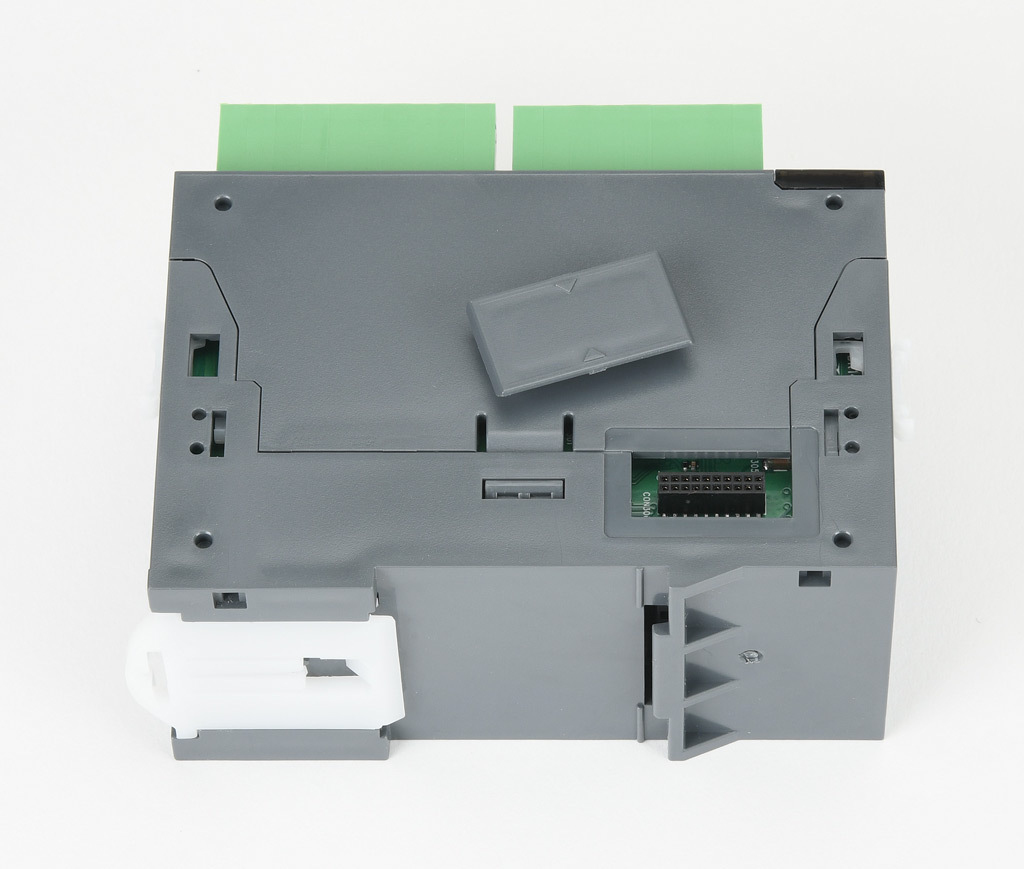 LS Electric XGB PLC: 8-pt in, 6-pt out, Ethernet, serial and USB B
